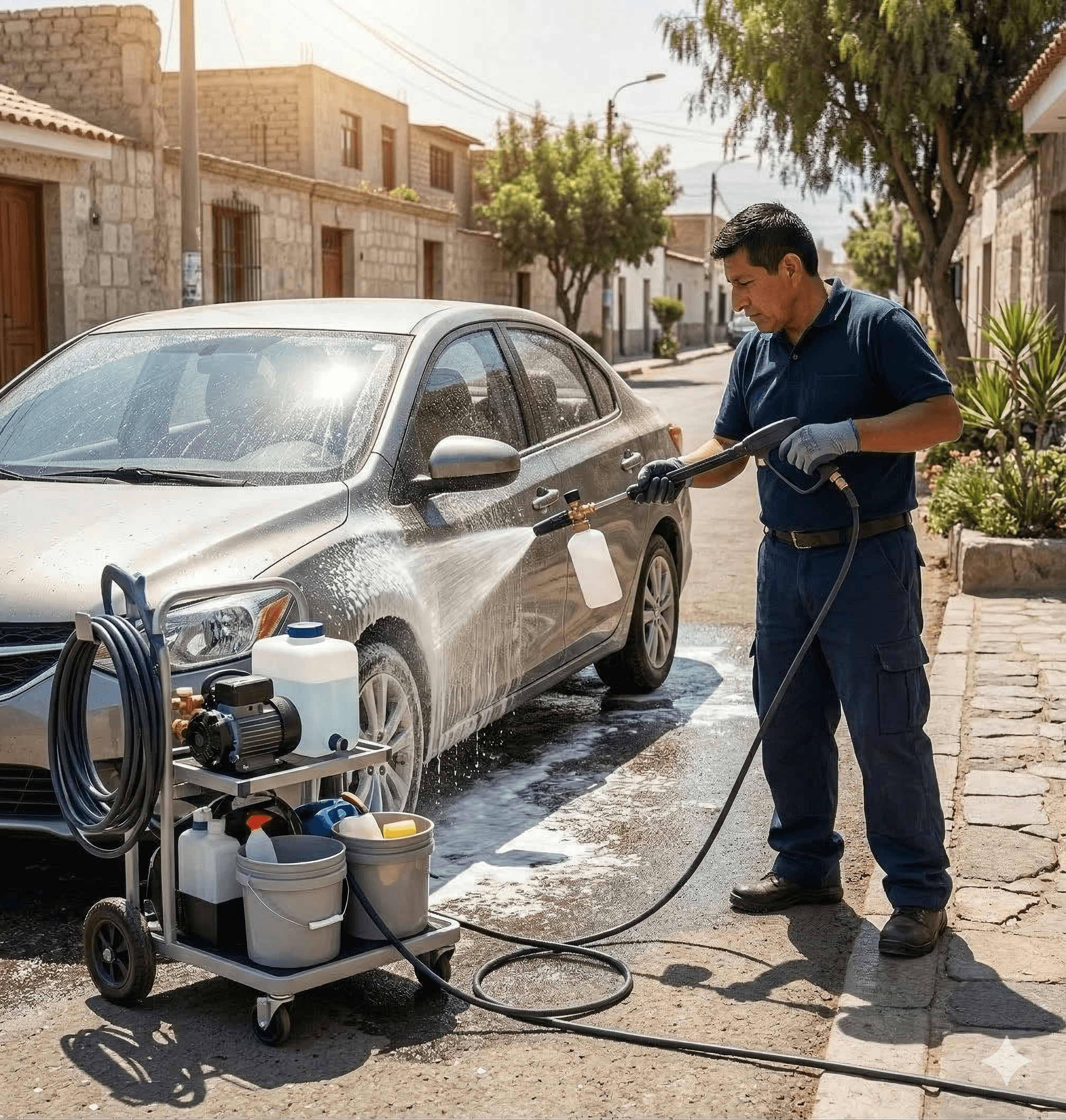 Servicio de Lavado de Auto en Arequipa — técnico verificado Trabayato